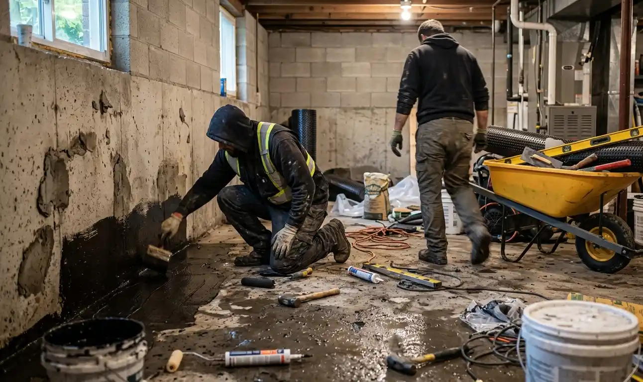 expert basement waterproofing services in brampton
